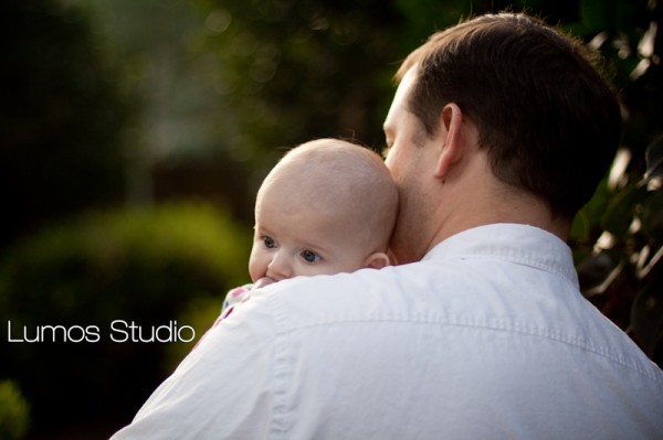 Sophia with daddy