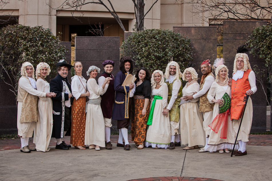 The cast of Moliere 2.0